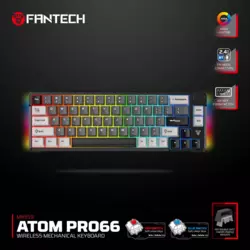Tastatura Mehanicka Gaming Fantech MK919 Atom PRO66 crna (Red switch)