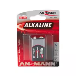 ANSMANN 6LR61, 6AM6  Alkalna baterija, E-block 9V, 1/1