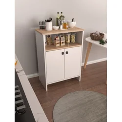 HANAH HOME Višenamenska polica Berry Sonomo White