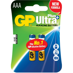 GP Ultra Plus LR03 (AAA) 2pcs in a blister GP24AUP