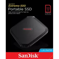 SANDISK zunanji ssd disk 120GB Extreme 500 USB 3.0