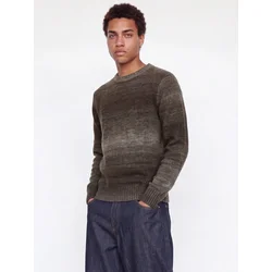 JACK & JONES Pulover JJMazon čokolada/svetlo rjava