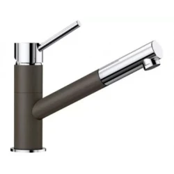 Blanco slavina kano-s silgranit look kafa/hrom hd ( 525043 )