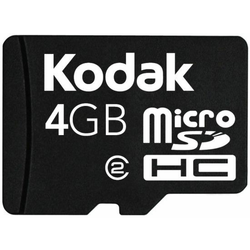 KODAK spominska kartica 4 GB MICRO SDHC MOBILE + adapter