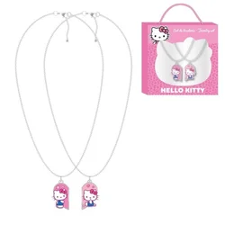 Hello Kitty ogrlice za drugarice sa povezanim privescima | Cerda Beauty | Kozmo