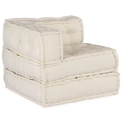 Modularna sofa 4 pcs Krem Tkanina