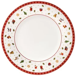 Villeroy & Boch Božični plitvi krožnik TOY'S DELIGHT SPECIALS, 27 cm