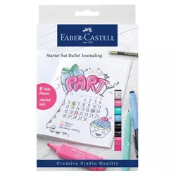 Kaligrafska pera Faber-Castell Pitt / set za početnike sa sveskom ()