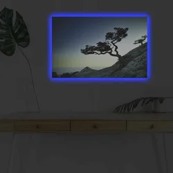 Zidna slika sa LED osvetljenjem 4570DHDACT-156, 45x70 cm