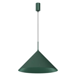 Luster na sajli CAPITAL 1xGX53/15W/230V, prečnik 46 cm, zelene boje
