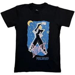 David Bowie 83 Tour (Back Print) Black XL Majica