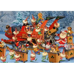 BlueBird - Puzzle Ruyer: Ready for Christmas Delivery Season - 1 000 kosov