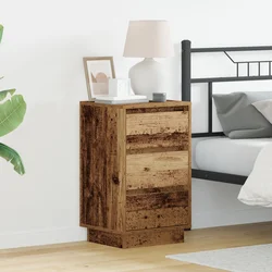 Noćni ormar Staro drvo 39 x 34,5 x 65 cm Konstruirano drvo