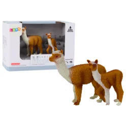 slomart Figurica odrasle lame LEAN TOYS (8 cm) z mladičem (6 cm)