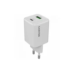 CANYON charger CU45AC GaN 45W 1xPD 1xQC EU White