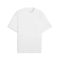 PUMA Select Essentials Pocket Tee Men, Puma, White, XXL