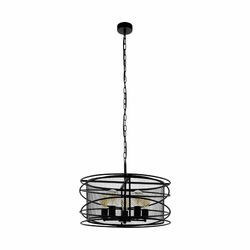 Eglo 43093 - Luster na lancu BLACKWATER 5xE27/60W/230V