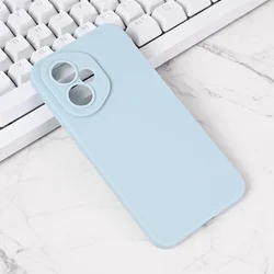 Maska za Honor 400 Silikon Pro Camera svetlo plava