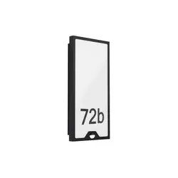 Eglo 780421 - LED svetlo za kućni broj sa senzorom CASAZZA LED/16W/230V IP44