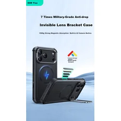 ESR Maska za mobilni telefon Iphone 17 Pro Max, Crna
