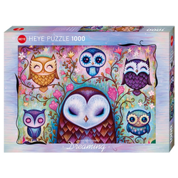 Heye - Puzzle Jeremiah Ketner: Large owls - 1 000 kosov