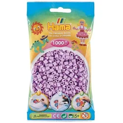 Hama Midi perle 207-96 svetlo lila pastelne barve 1000 kosov