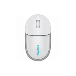 CANYON mouse OnClick 24 BT/ Wireless Transparent/White