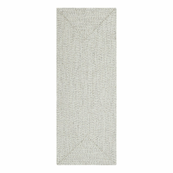Belo-bež zunanja preproga 200x80 cm - NORTHRUGS