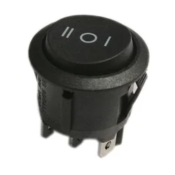 Klecno stikalo SMRS203 KCD1-206 250V AC VKLOP-IZKLOP-VKLOP 5 kosov