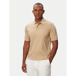 Bugatti Polo majica 8150-15105E Svetlo rjava Regular Fit