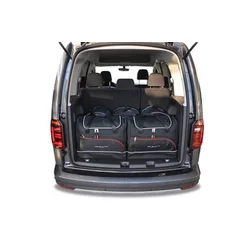 KJUST Komplet 5 kosov potovalnih torb SPORT za VW CADDY 2015+