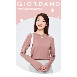 Giordano Ženska majica, Dugi rukav, Roze