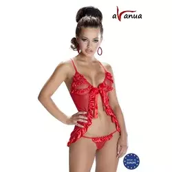 Ženski sexy erotski set veša Agni, Crveni
