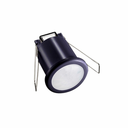 Ugradni PIR senzor pokreta za spušteni plafon 360°, 400W/230V, crne boje