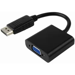 E-GREEN Adapter DisplayPort (M) - VGA D-sub (F) crni ( 2400 )