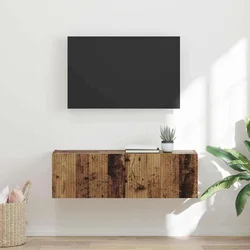 TV zidni ormar Staro drvo 98 x 31 x 29,5 cm Konstruirano drvo