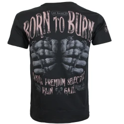 Hardcore majica moška - Born to Burn - YAKUZA - 3915_black