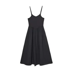 Cropp - Crna maxi haljina - CRNO