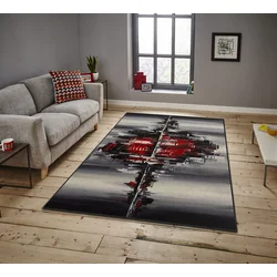 Conceptum Hypnose Tepih Asr Crpt-23, Pravougaoni, 100x140 cm, Šareni