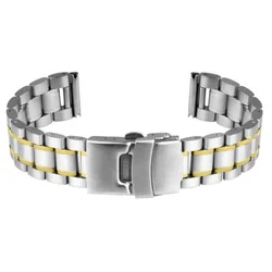 Metalni kaiš - MK22.48 Srebrni 22mm