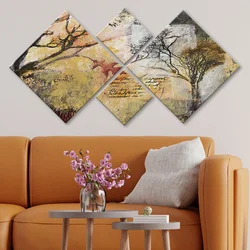 Wallity slika 4MDF71178997, 60x115 cm, 4 dijela