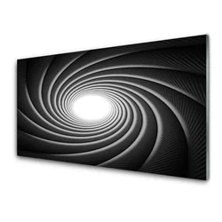 tulup.si Slika na steklu Abstrakcija graphics 120x60 cm 2 obešalnika