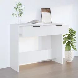 Konzolni stol bijeli 90 x 36 x 75 cm od konstruiranog drva