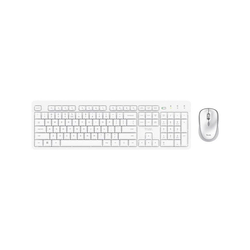 Trust Set tastatura i miš ODY II SILENT 25465, Bežični, Beli