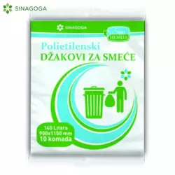 DZAKOVI ZA SMECE SUPER HEMIJA 90X115/10 140L (16) SINAGOGA