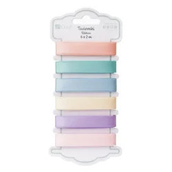Satenaste pastelne pentlje