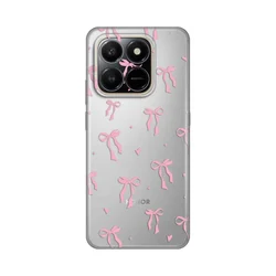 Silikonska maska za Honor X7d 4G/400 Smart 5G, Cute Bow
