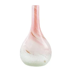 Cute&Cool HOME Dekorativna staklena vaza, roze