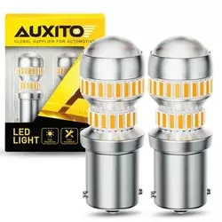 AUXITO 1156 BA15S LED sijalice žute 1300lm CANBUS 1156-54H-DD-Y2