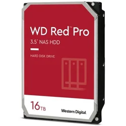 WESTERN DIGITAL Hard disk Red Pro WD161KFGX NAS, 16TB, 512MB, SATA 3.5, 7200 rpm